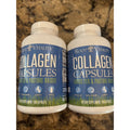 2 Root Vitality Collagen Capsules Grass Fed Peptides 180 Count Skin & Hair Nails