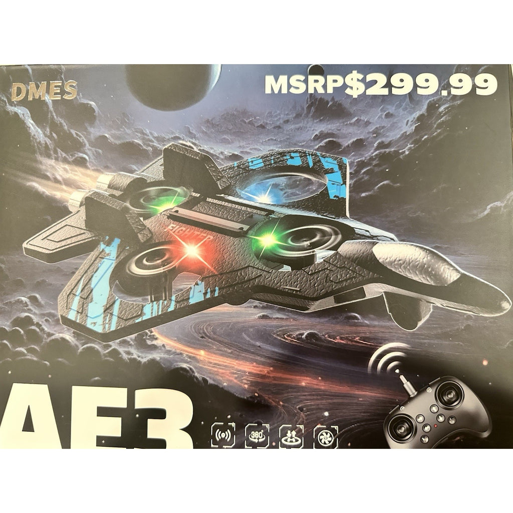 Foam Remote Control Airplane FighterJet Toys Gifts RC Plane Waterproof Flip AE3