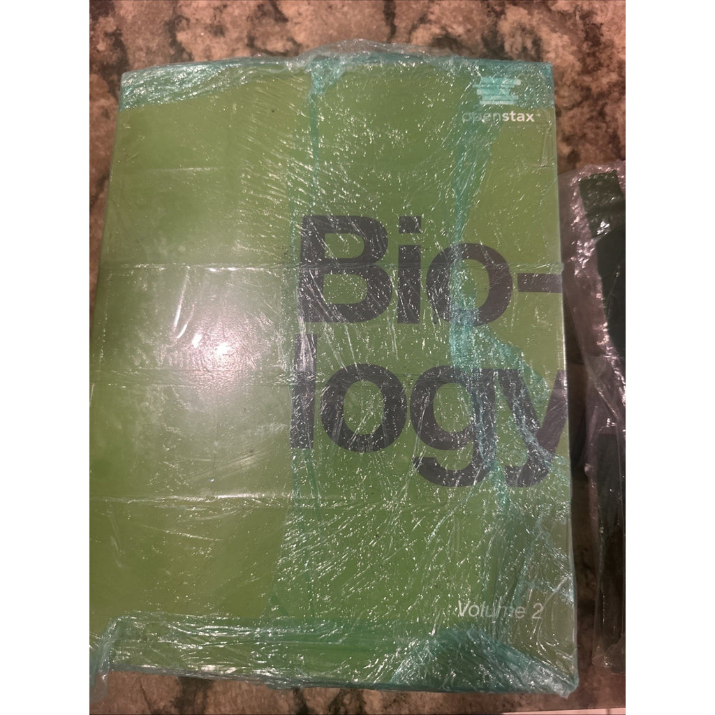 Biology by Open Stax Paperback Volume 1 &2 Textbook Education Homeschool