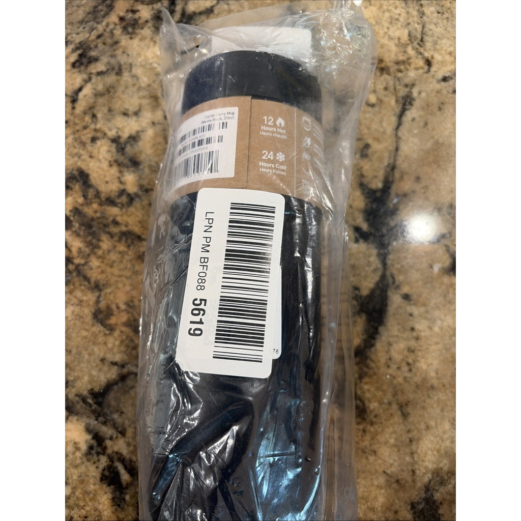 Fellow 20 oz Carter Carry Water Bottle - Leak-Proof Lid, Vacuum Insulated