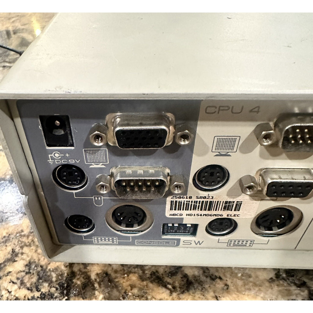 Master View CPU Switch CS-104