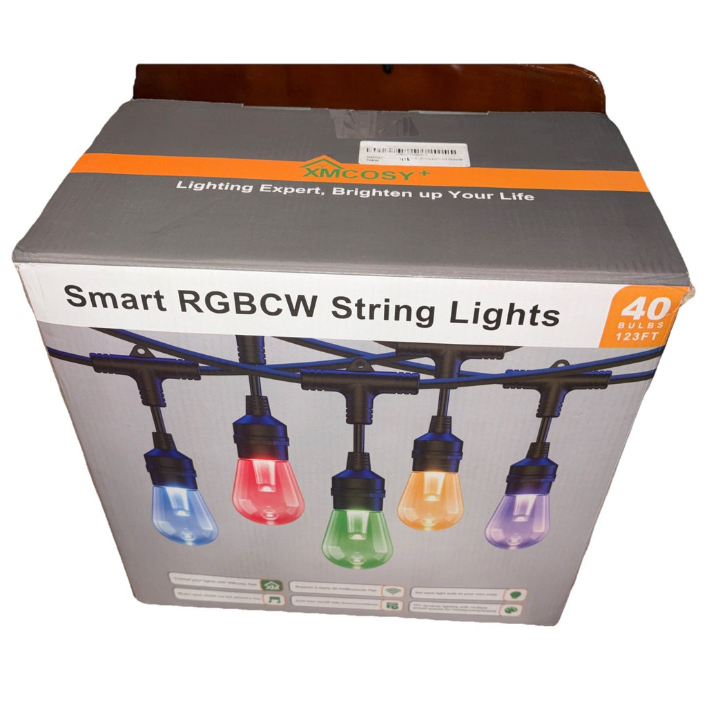 XMCOSY+ Smart Outdoor 123 ft. Outdoor WaterProof LED Lights
