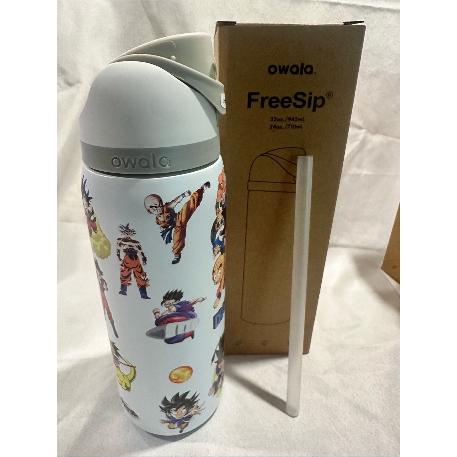 Custom Engraved Owala FreeSip DragnBall 32 oz