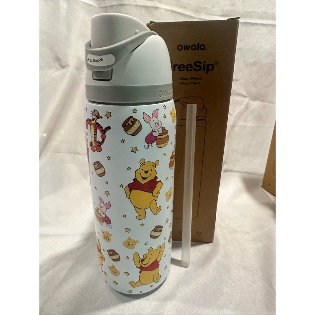 Custom Engraved Owala FreeSip Winnie The Pooh 32oz