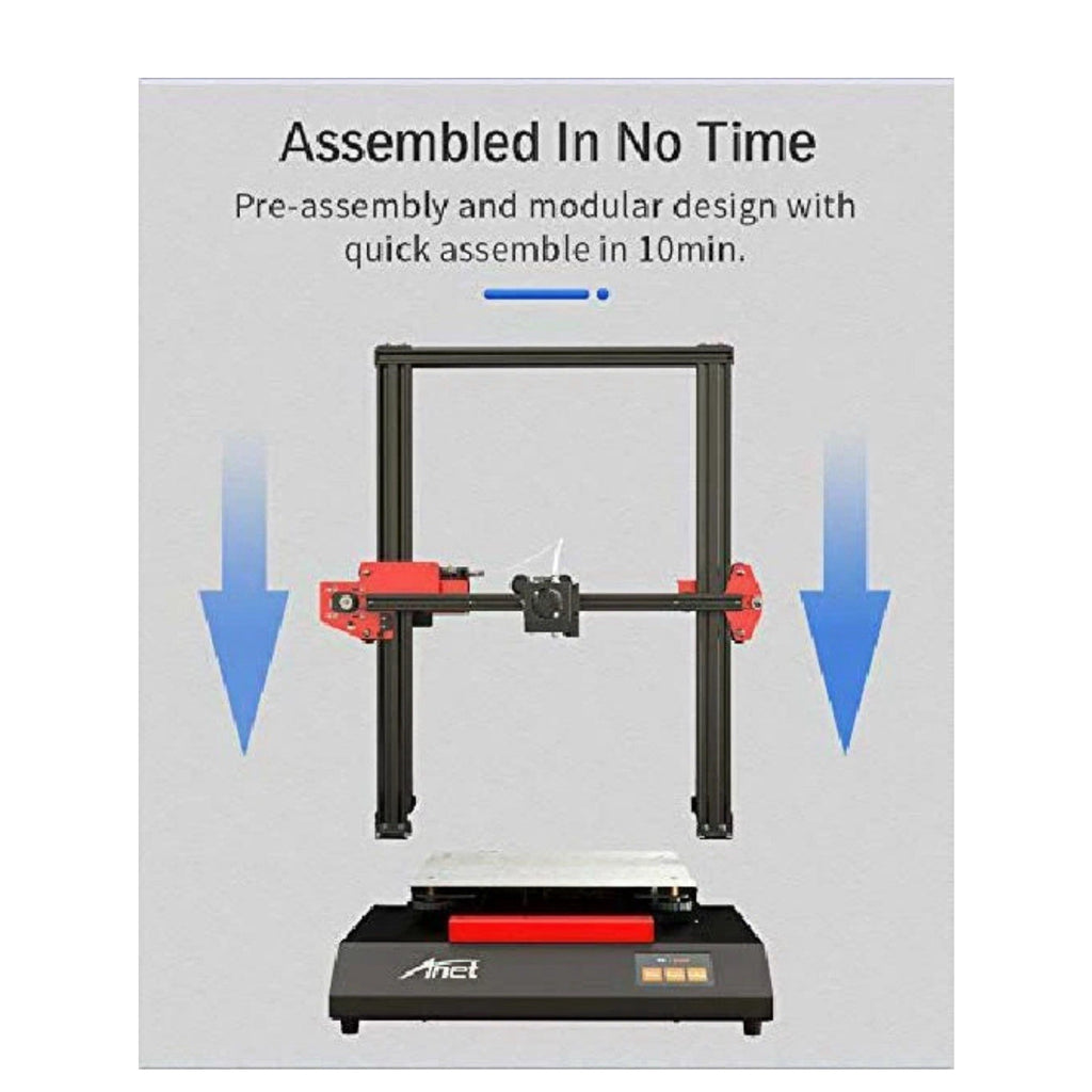Anet ET4 3D Printer, Matrix Automatic Leveling, Power Outage Recovery Function