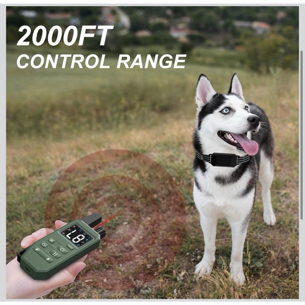 Dog Shock Collar with Remote Control Training Collar IPX7 Waterproof Electric