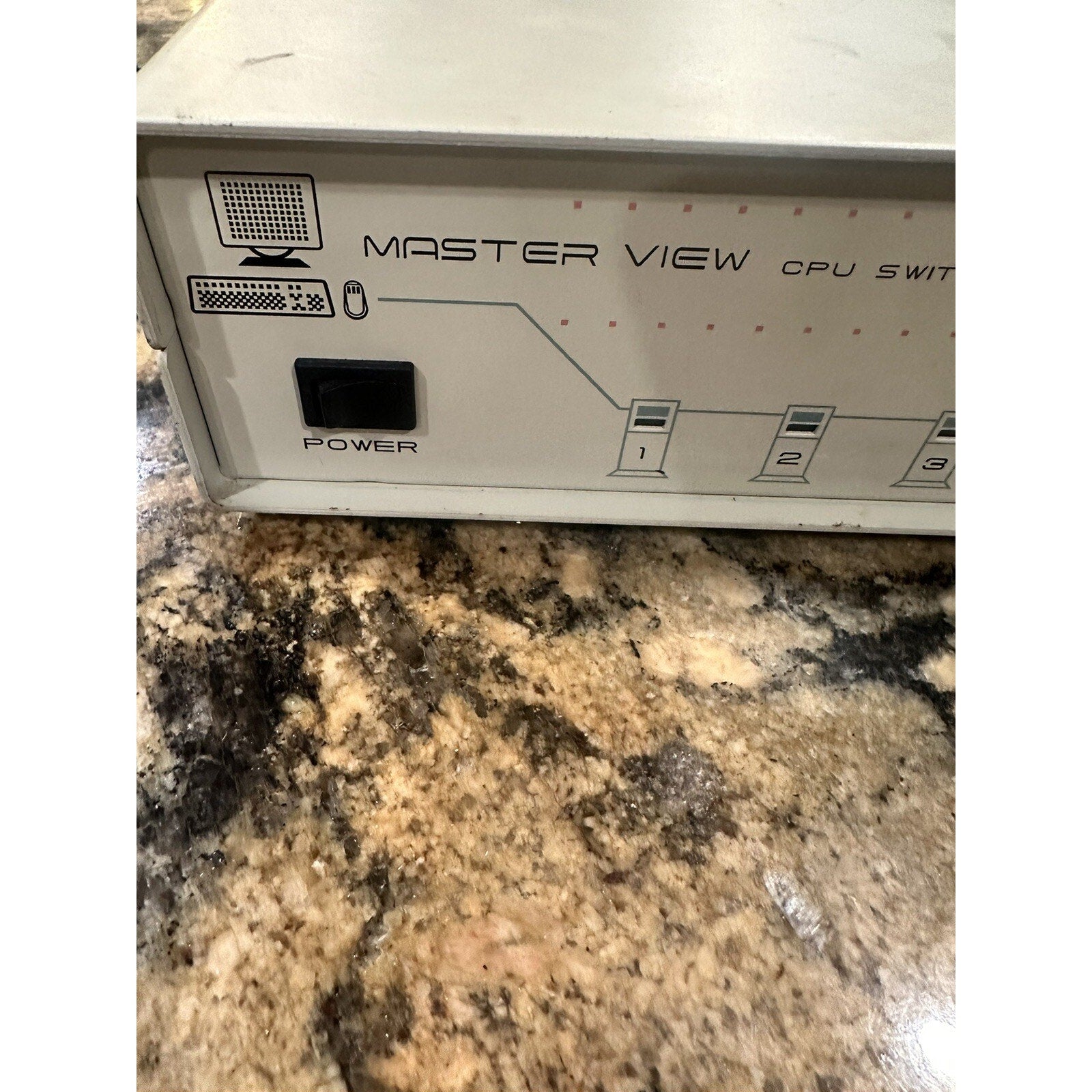 Master View CPU Switch CS-104