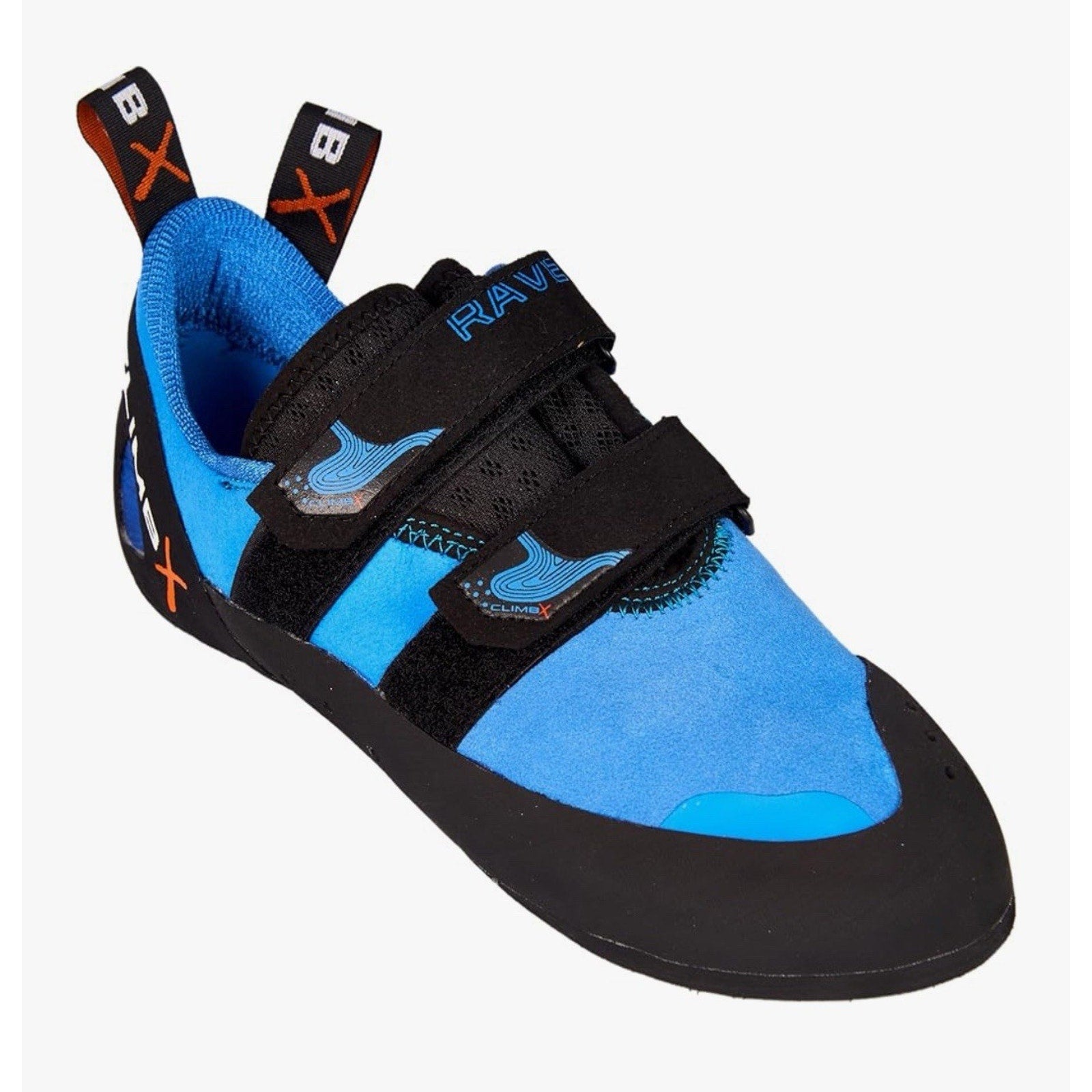 Climb X Men's Rave Strap Climbing Shoe French Blue Size 8.5 US