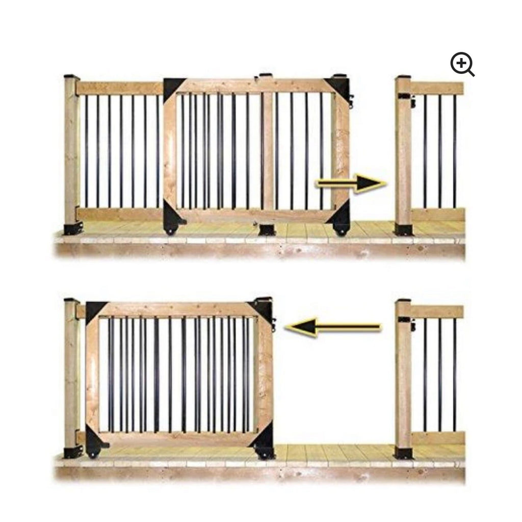 11052 Sliding Gate Kit, Black