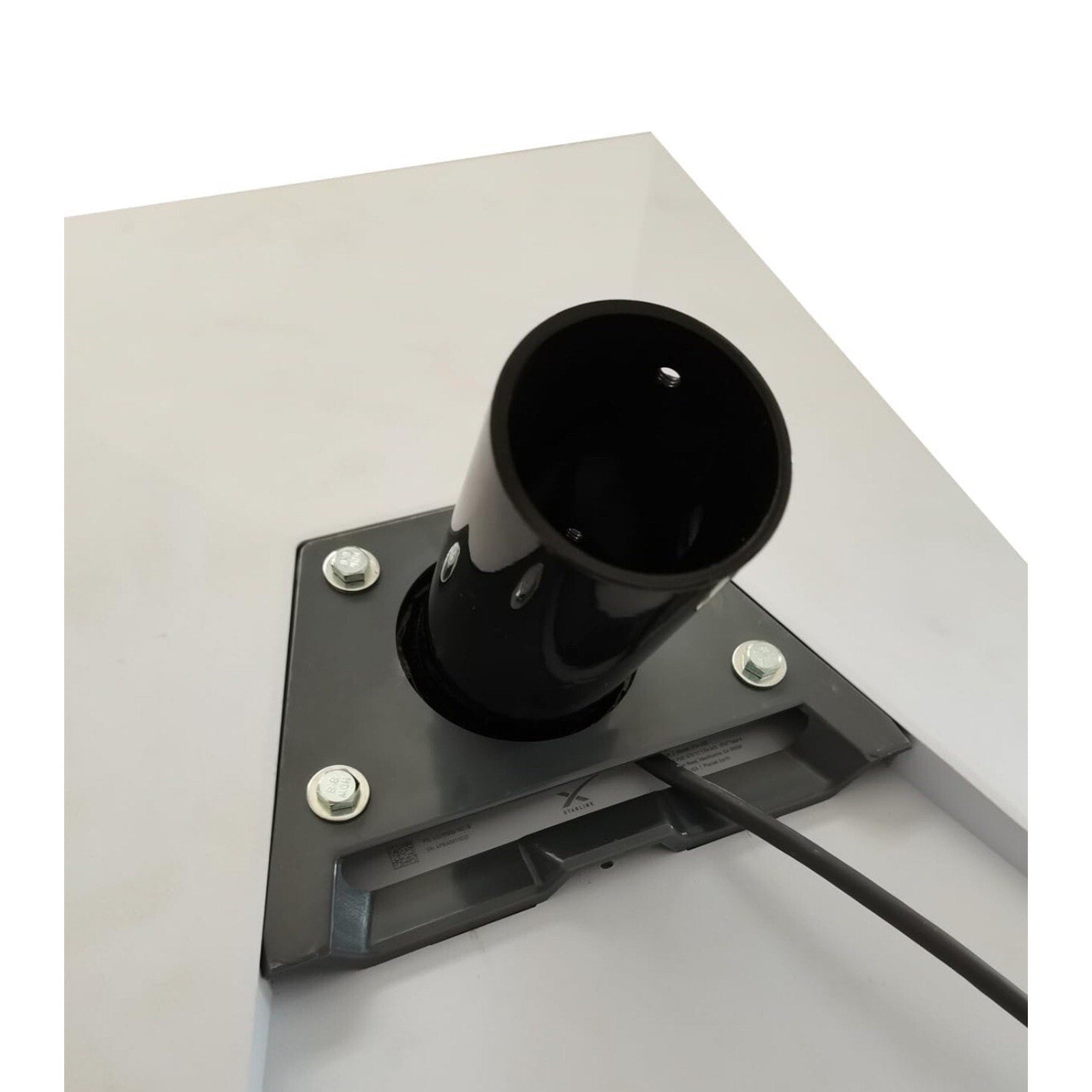 Starlink Gen 3 Pipe Adapter, Stainless Steel 3 Pole Mount, Gray