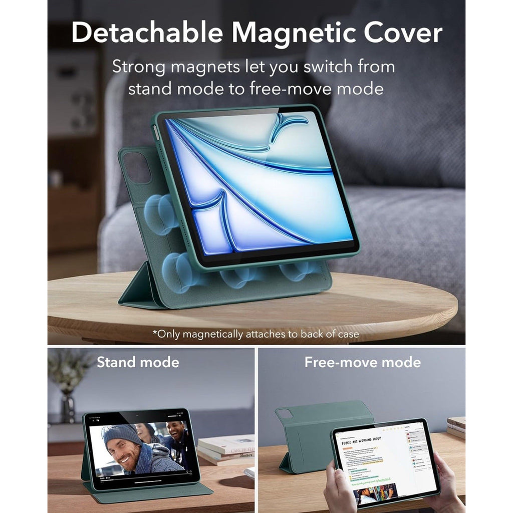 ESR Green iPad Air 11 Inch Case M2, 6Th/5Th/4Th Gen Case (2024/2022)