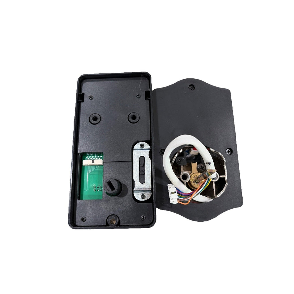 Smart Fingerprint Password Door Lock Waterproof Zinc Alloy Auto Lock- Silver