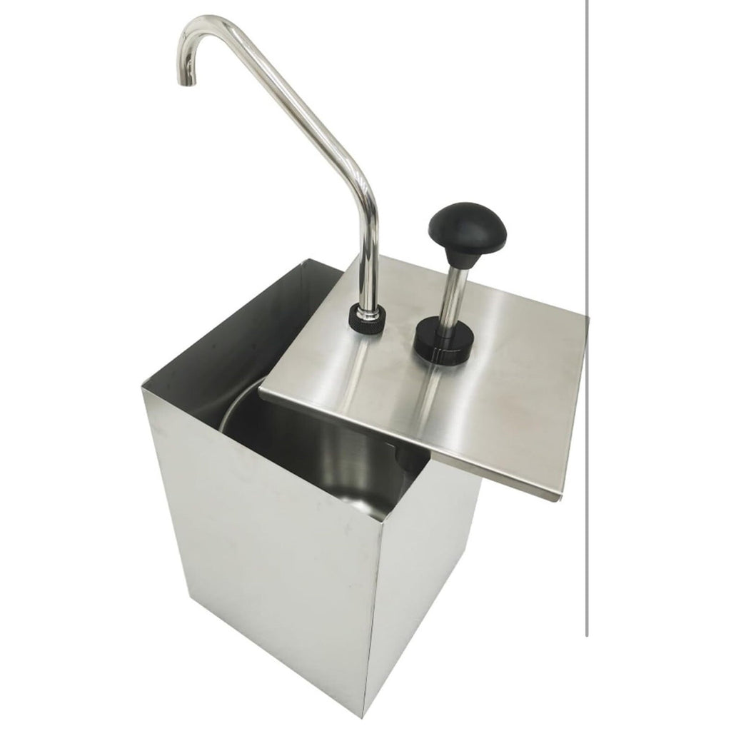 Techtongda Sauce Dispenser Pump 2.5L/0.66 Gallon Squeeze Condiment Dispenser