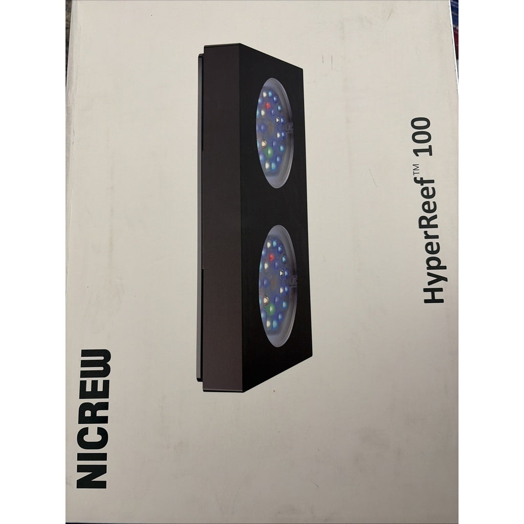 NICREW HyperReef 100 Gen 2 Reef LED Light, 100W Reef Aquarium Lighting for SPS L