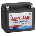 Durable & Safe UPLUS EB12-4 Powersports Battery - 12V Maintenance-Free Design