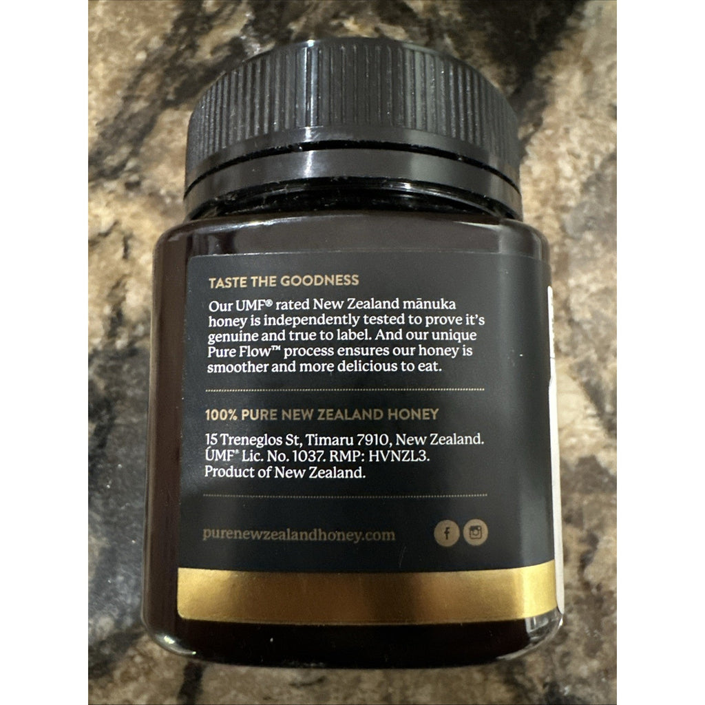 100% Pure New Zealand Manuka Honey Certified UMF 10+ MGO 263+ 8.8 oz