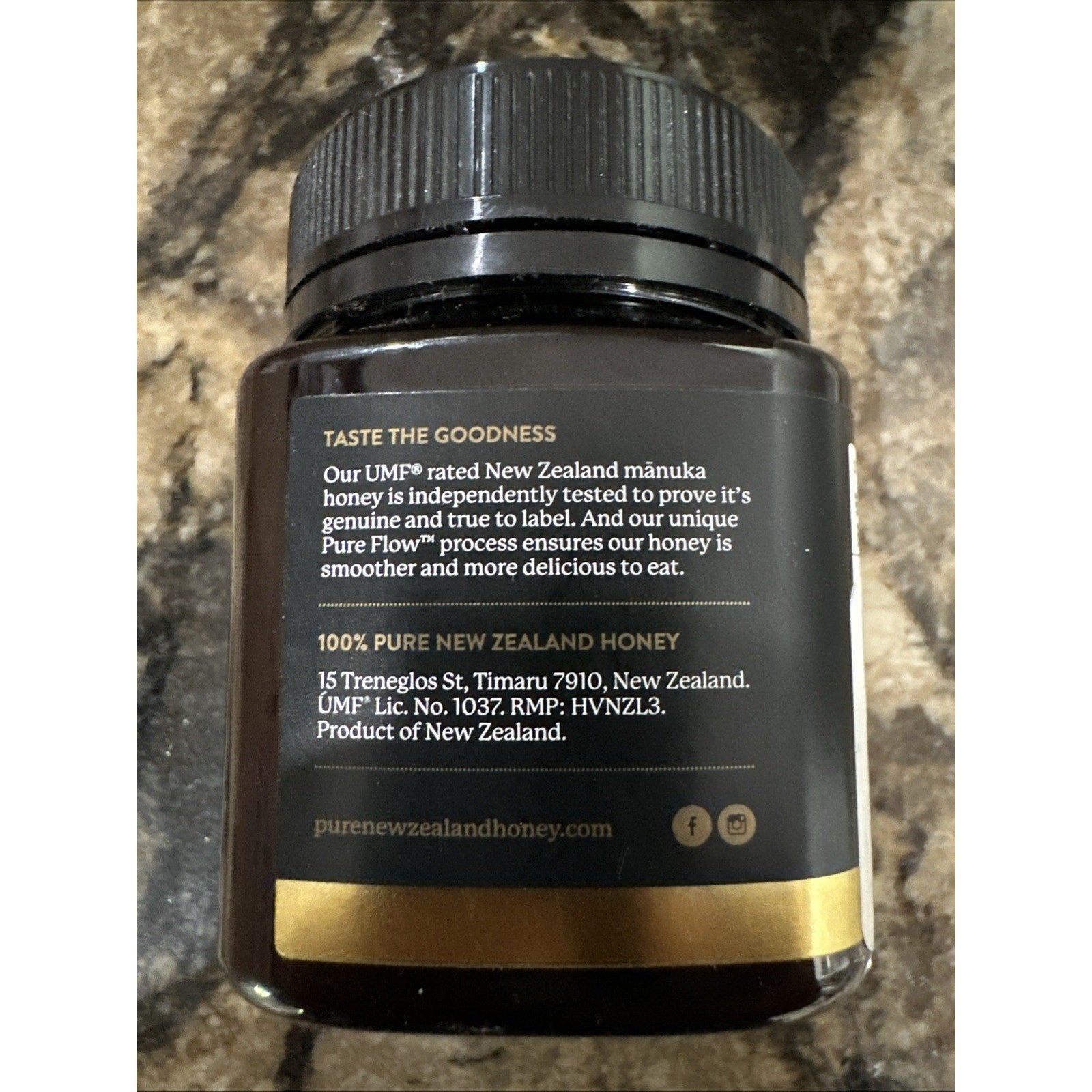 100% Pure New Zealand Manuka Honey Certified UMF 10+ MGO 263+ 8.8 oz