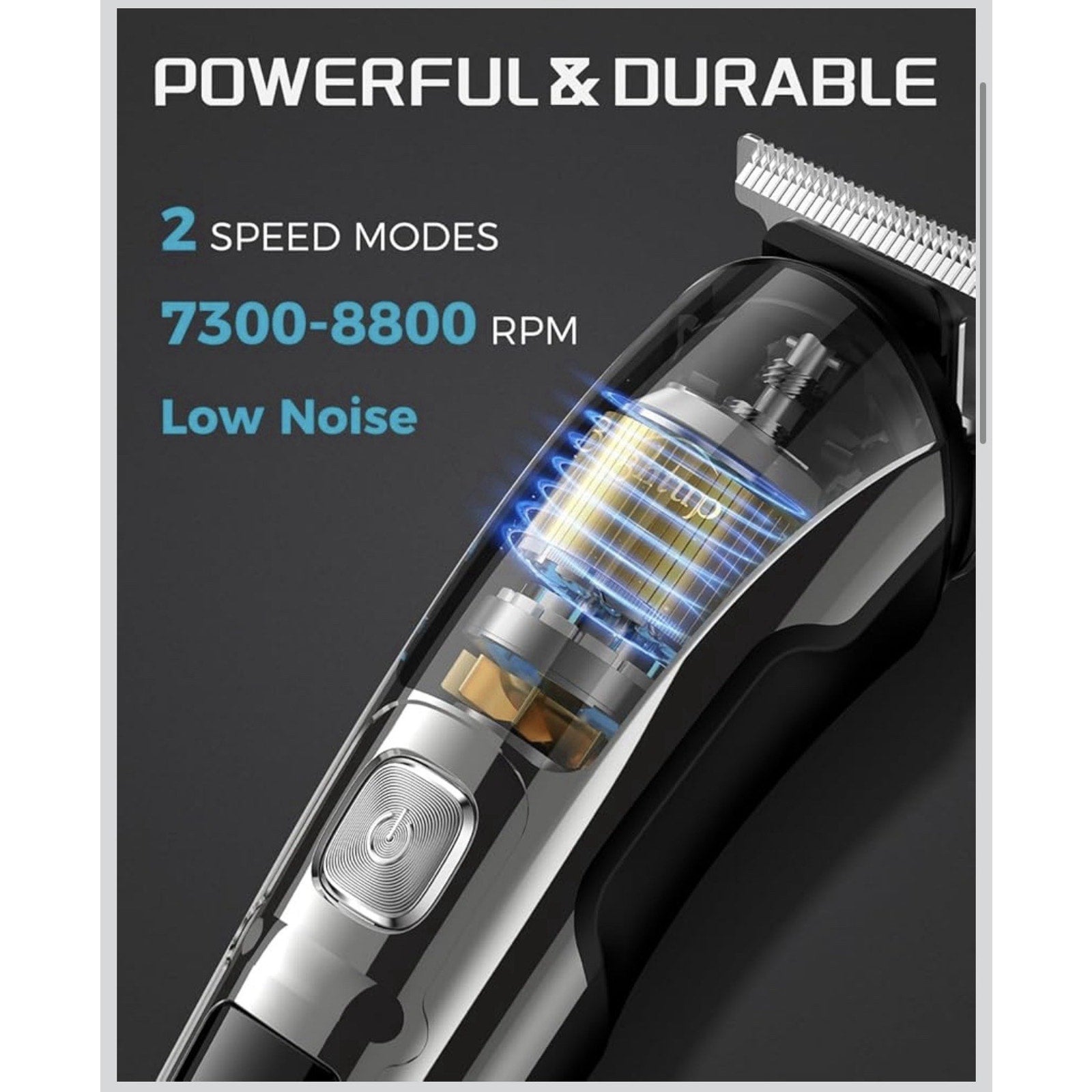 Brightup Stainless Steel Waterproof Beard Trimmer Men Electric Shaver 16 In 1