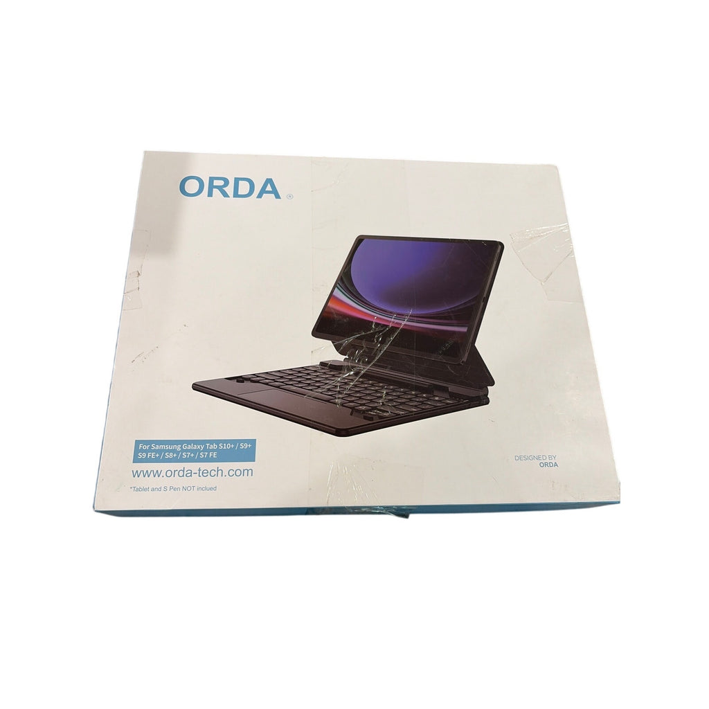 ORDA Keyborad Case for Samsung Galaxy Tab S10+, S9+, S9FE+, S8+, S7+, S7FE
