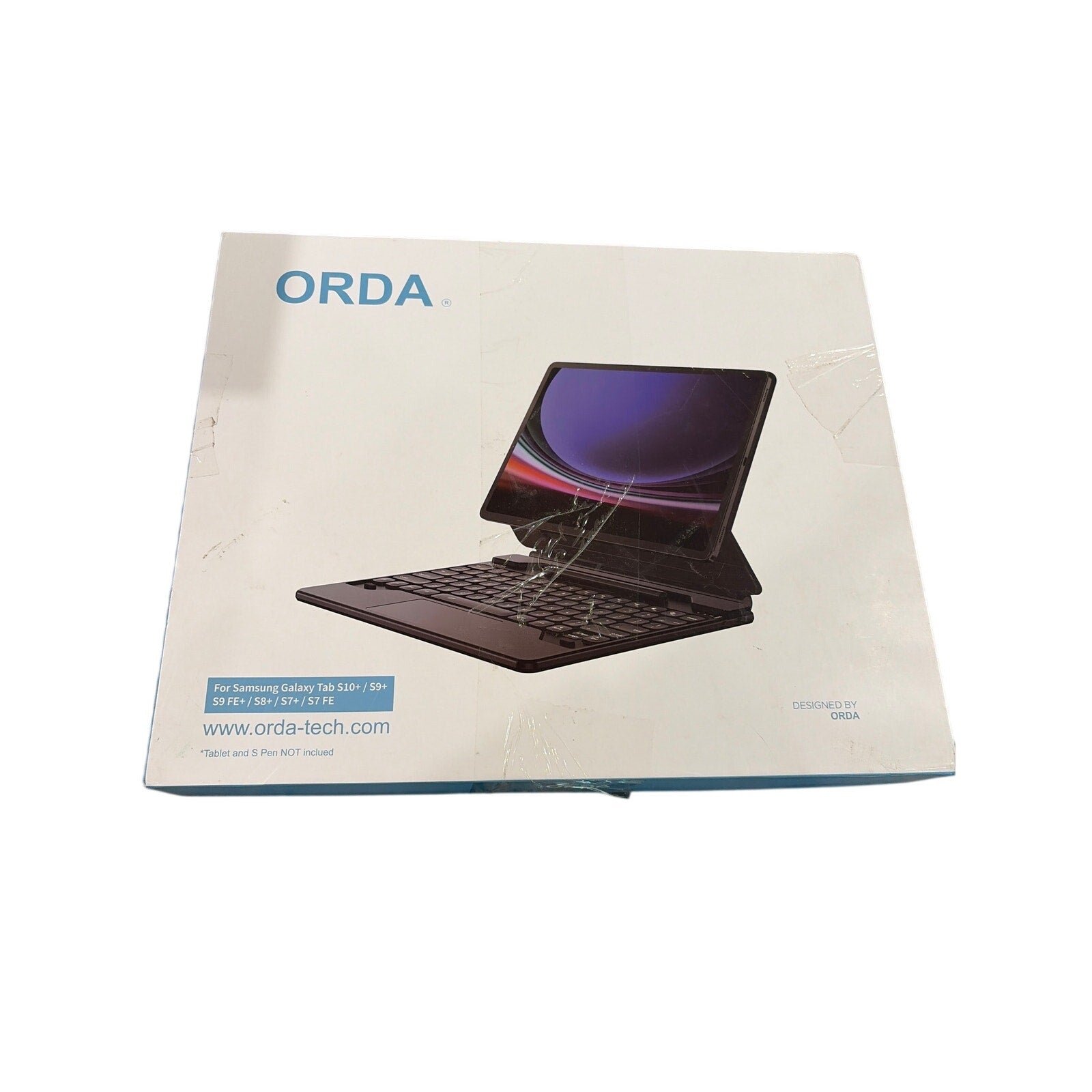 ORDA Keyborad Case for Samsung Galaxy Tab S10+, S9+, S9FE+, S8+, S7+, S7FE
