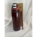 Owala insulated water bottle with a built-in straw. Burgundy 32oz