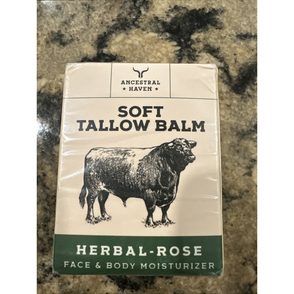 Soft Tallow balm face & skin moisturizer deodorized New 5oz / exp: 09/2027