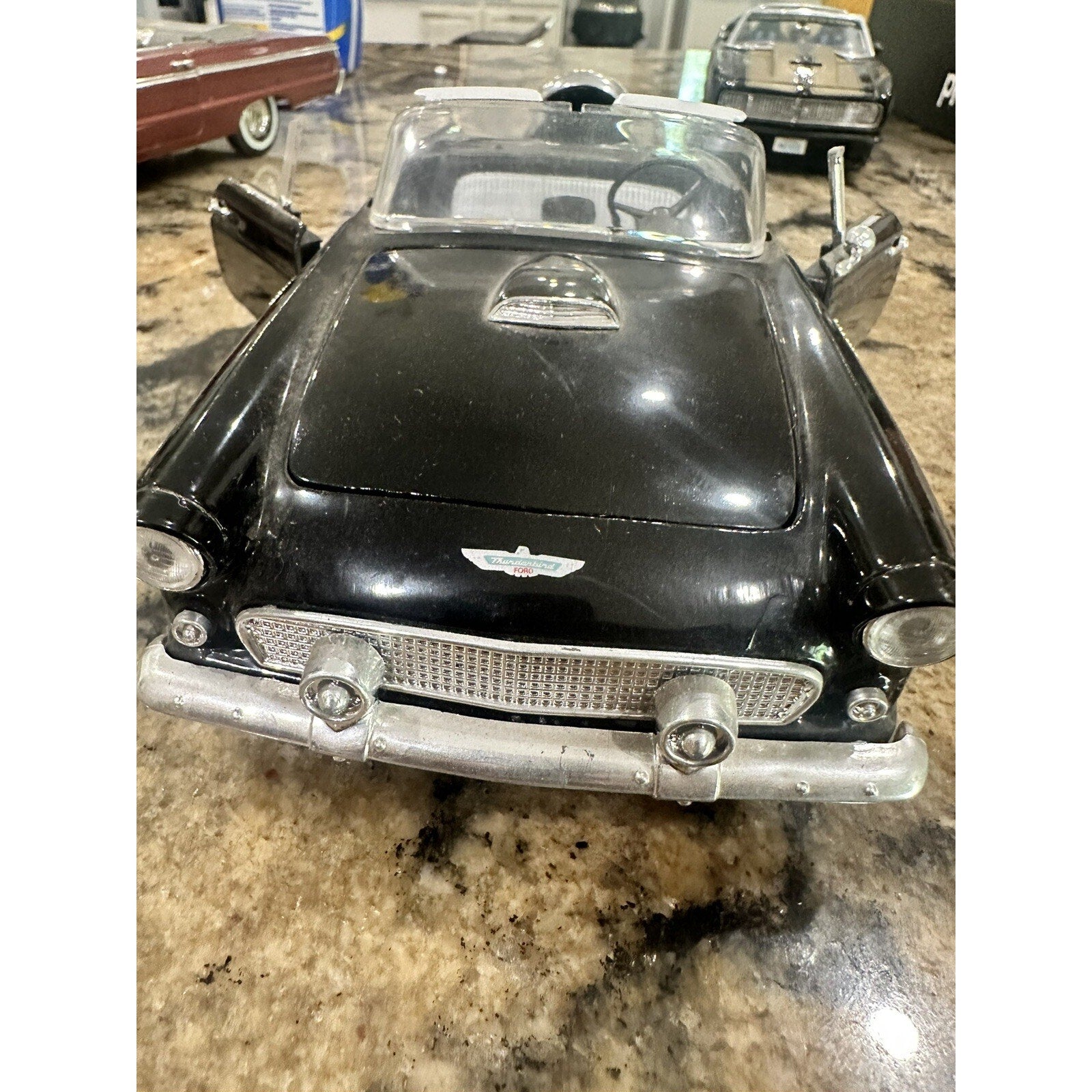 Scale Car Models for 1956 FORD THUNDERBIRD CONVERTIBLE COUPE