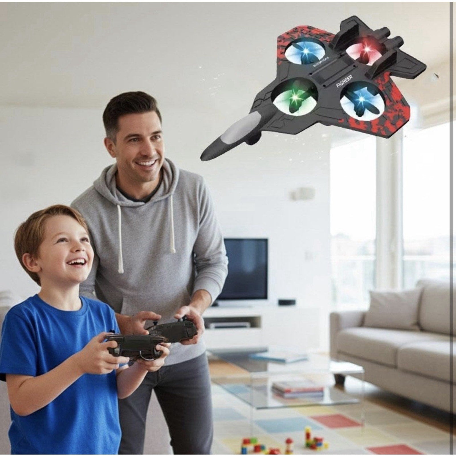 Foam Remote Control Airplane FighterJet Toys Gifts RC Plane Waterproof Flip AE3