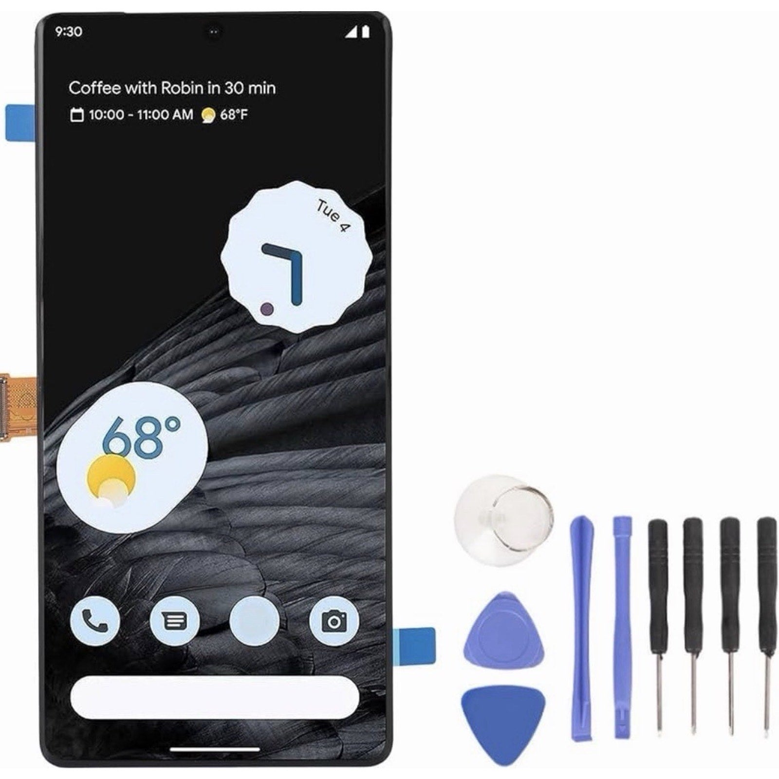 OLED for Google Pixel 7 Pro 5G Screen GP4BC GE2AE LCD Replacement
