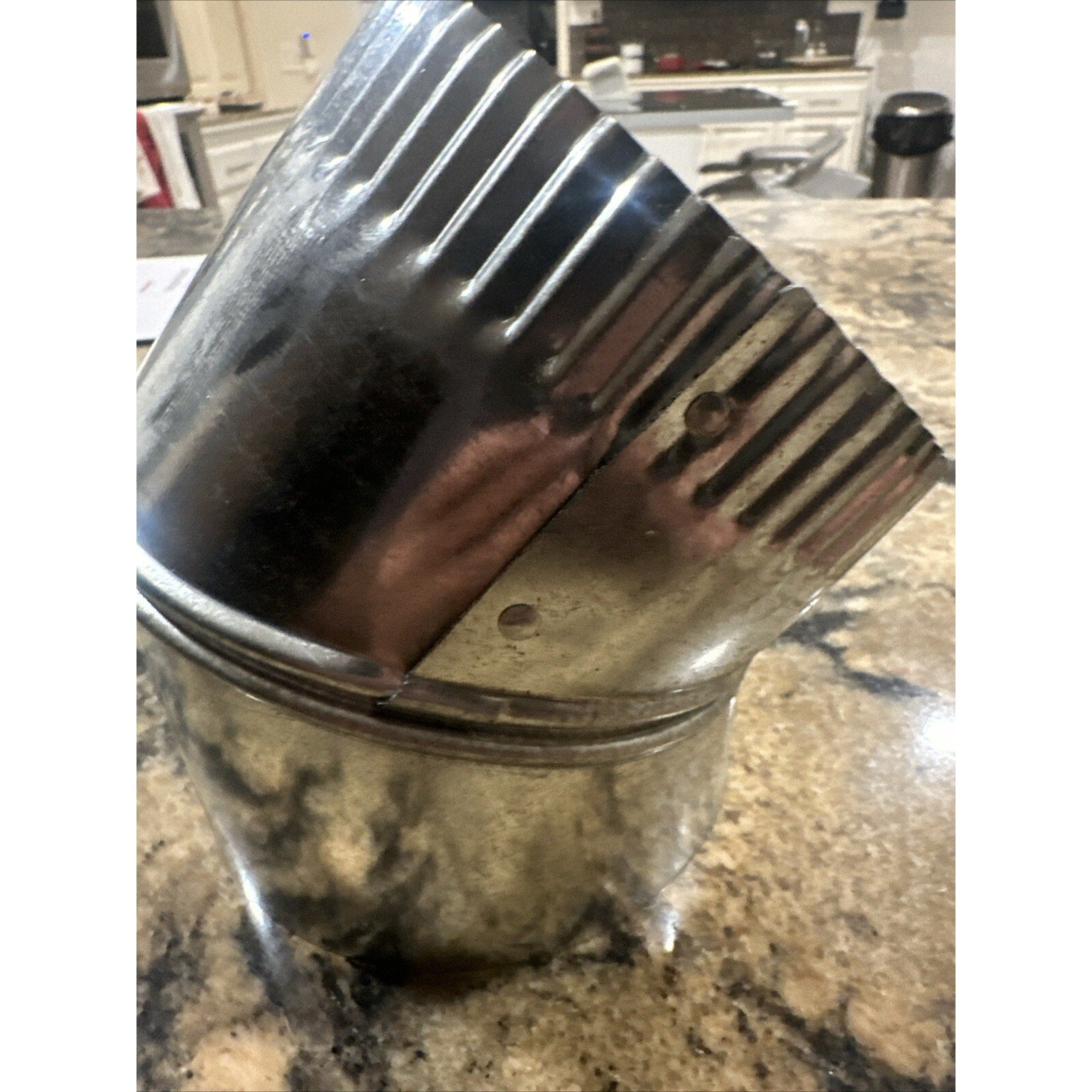 5 Inch 45 Degree Galvanized Coupler