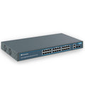 24 Port Gigabit Ethernet PoE Switch with 2 Uplink Gigabit Port & 2 SFP Port...
