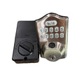 Smart Fingerprint Password Door Lock Waterproof Zinc Alloy Auto Lock- Silver