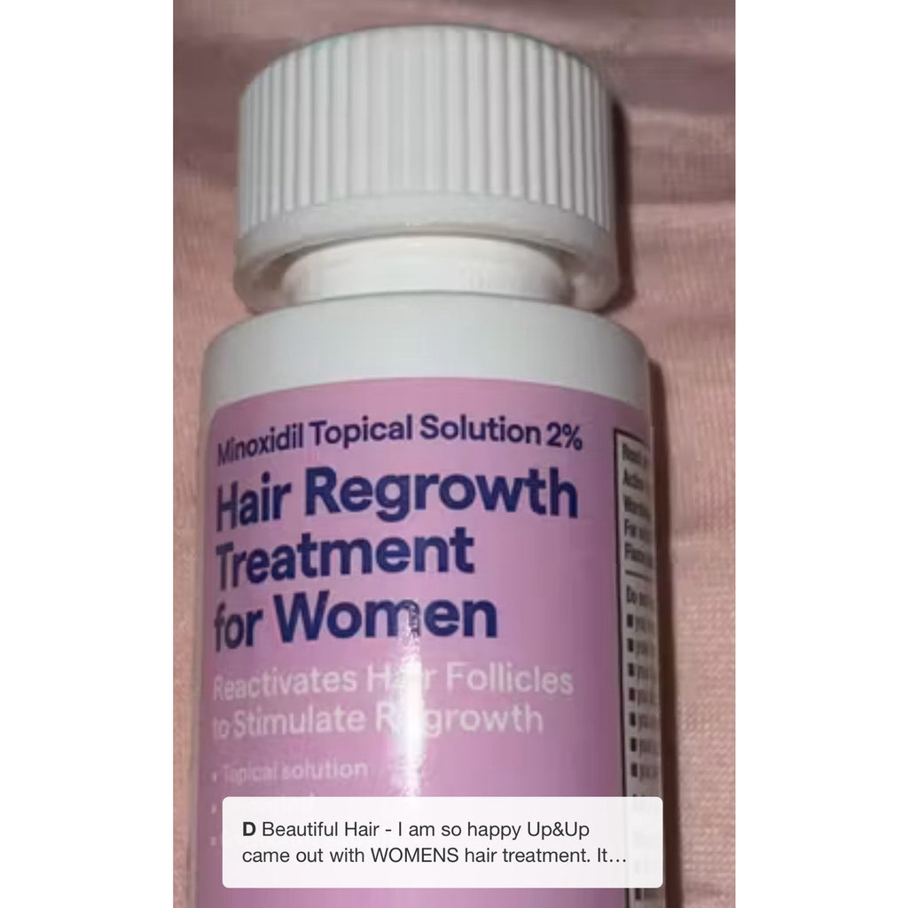 Up & Up Hair Regrowth Treatment Women 3 2fl oz bottles 3 months supply