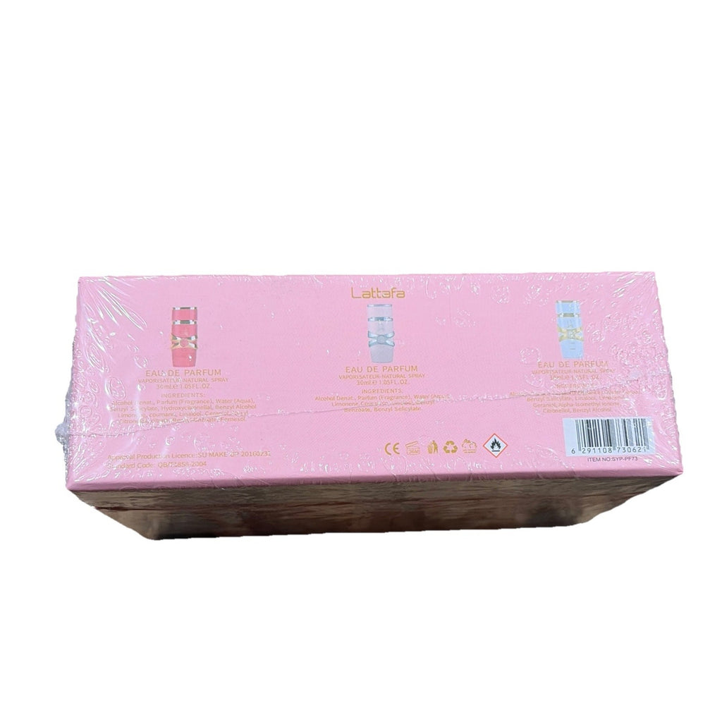 Yara Lattafa Perfume Gift Set, 30mL*3, Mini Perfume Set