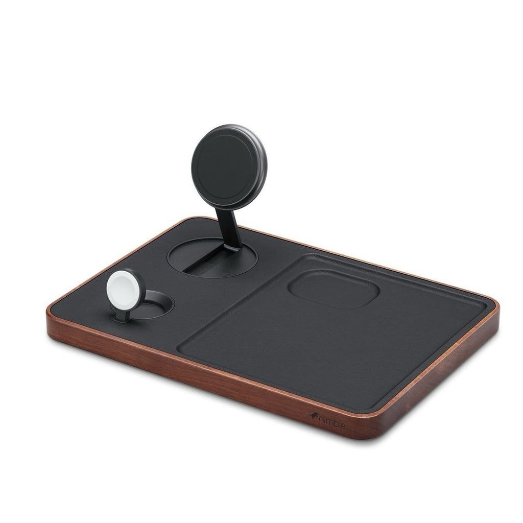 Nimble Valet 3-in-1 Wireless Qi2 Charger for iPhone, AirPods (Refurbished)