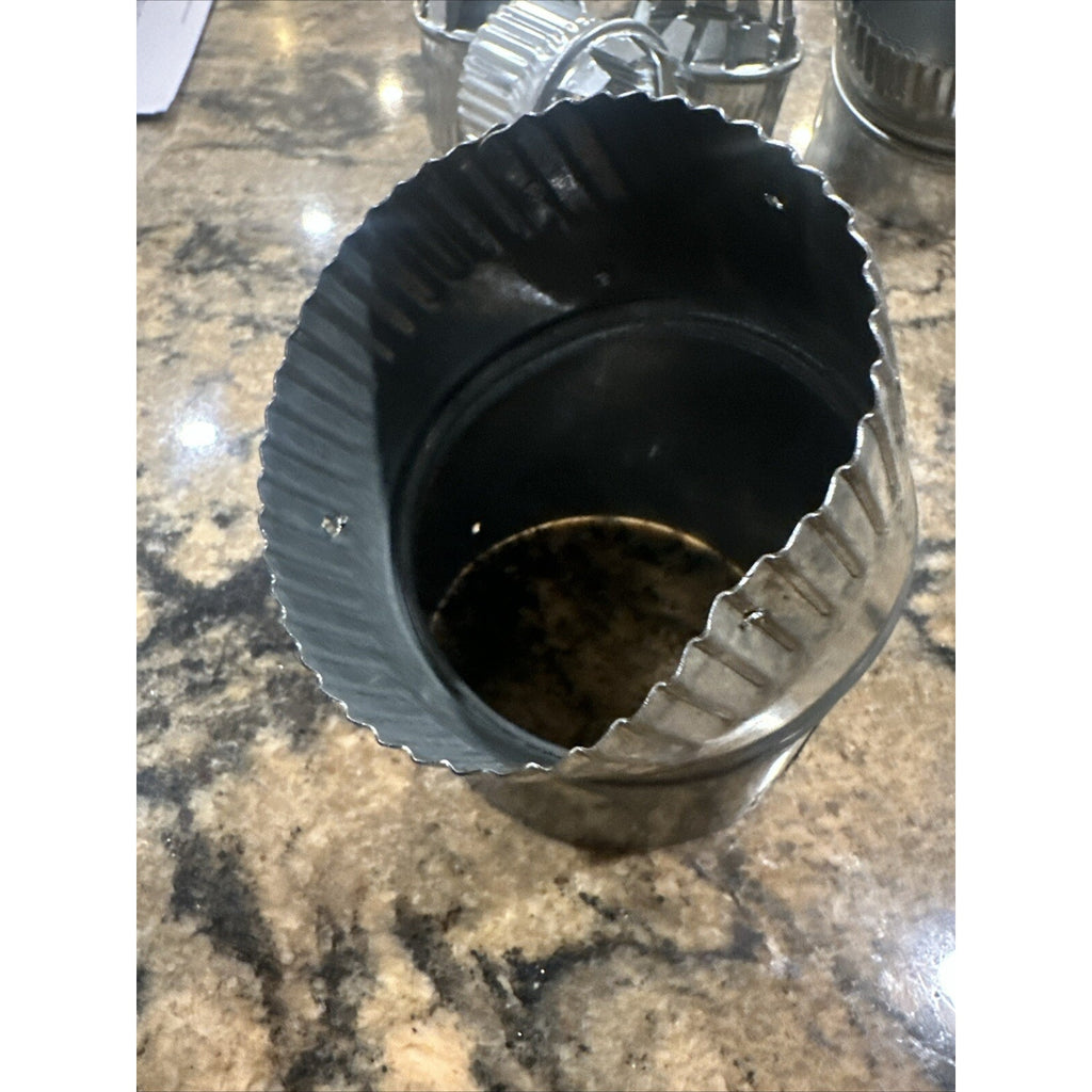 4 In. Galvanized 45 degree Coupler For HVAC