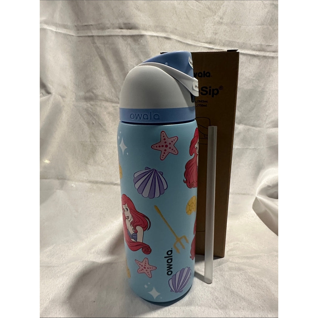 Custom Engraved Owala FreeSip Little Mermaid Ariel 32 oz