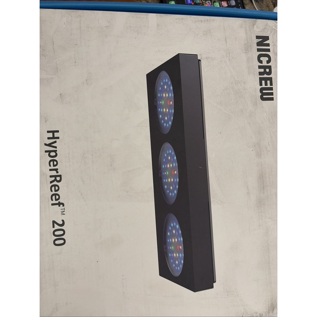 NICREW Hyperreef 200 Gen2 Reef LED Light 200W Programmable Coral Aquarium Light