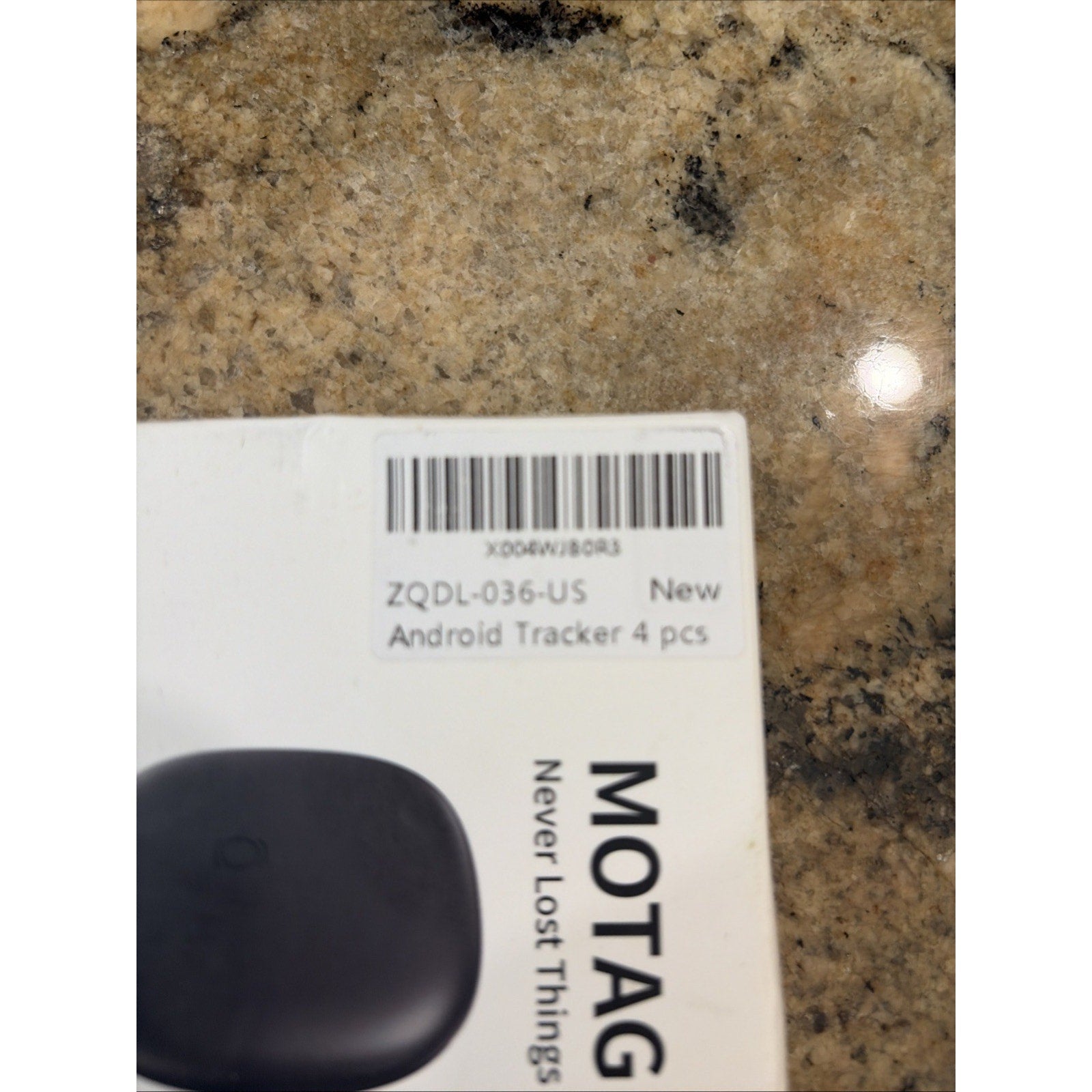 4 Pack MOTAG Android Tracker Wireless Bluetooth Compatible with Android