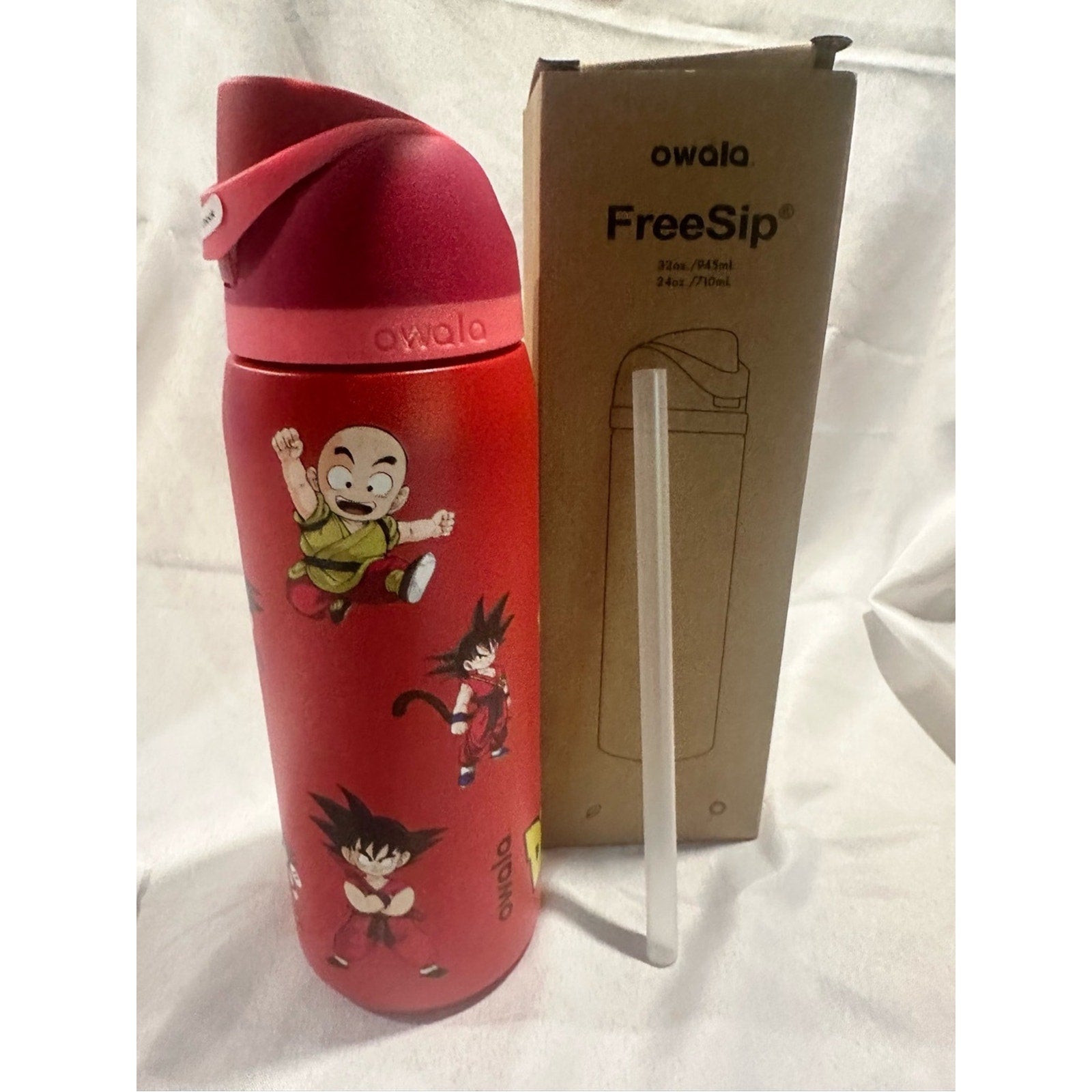 Custom Engraved Owala FreeSip DragnBall 32 oz