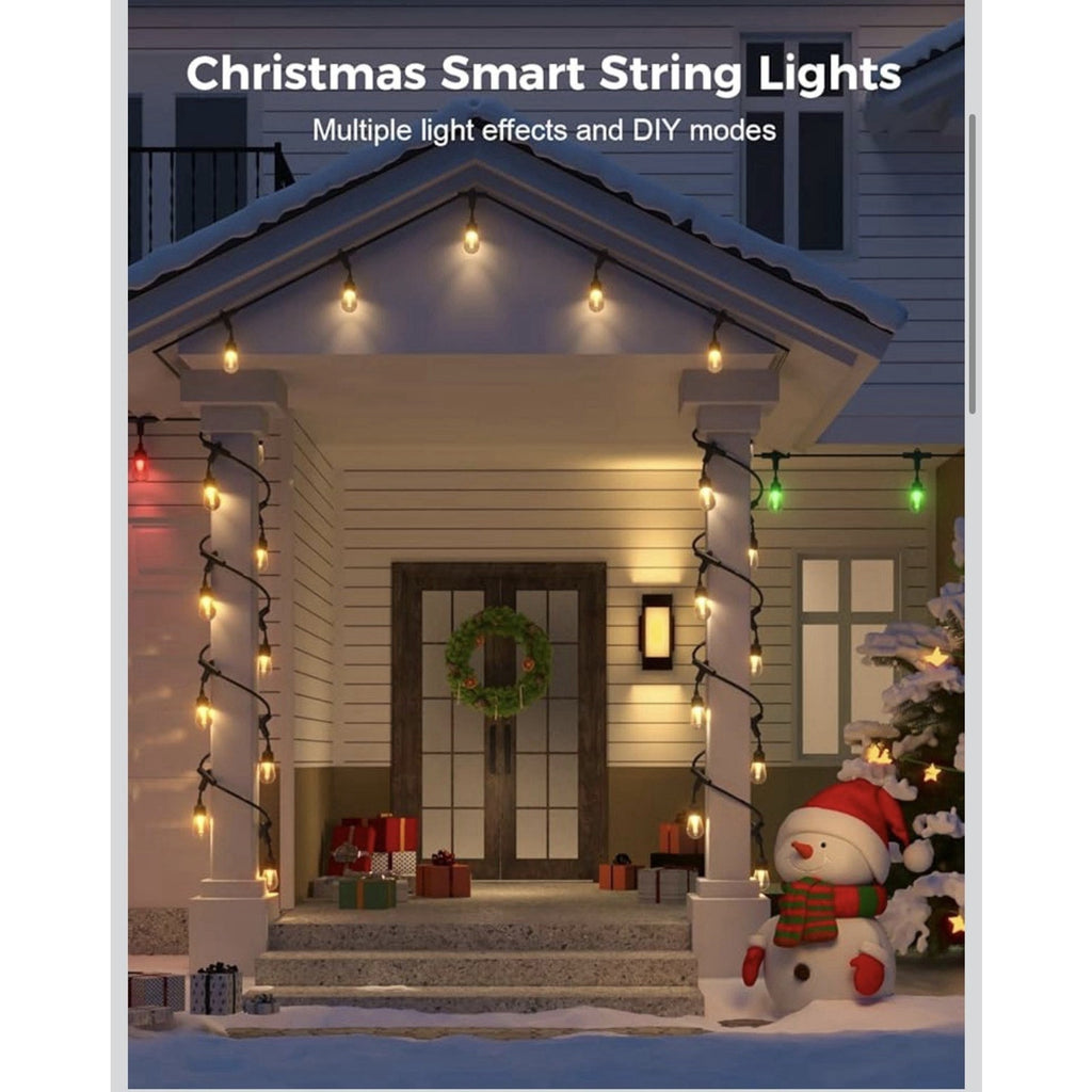 XMCOSY+ Smart Outdoor 123 ft. Outdoor WaterProof LED Lights