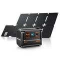 EBL Solar generator 300W Portable Power Station with 40W solar panel included