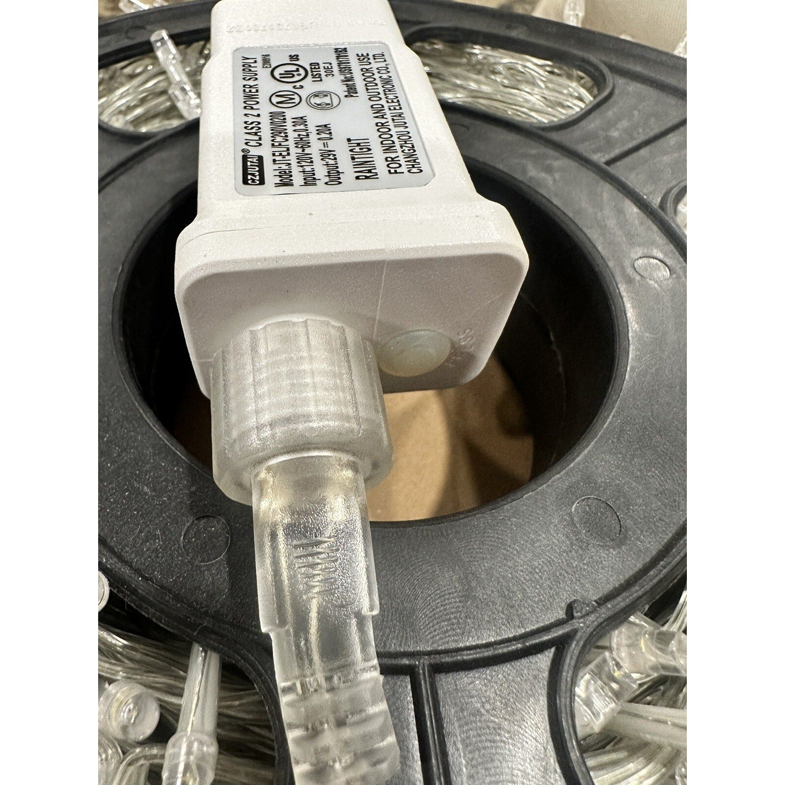 300 Led White String Lights Outdoor Decorations 100 Ft, 6 Mode