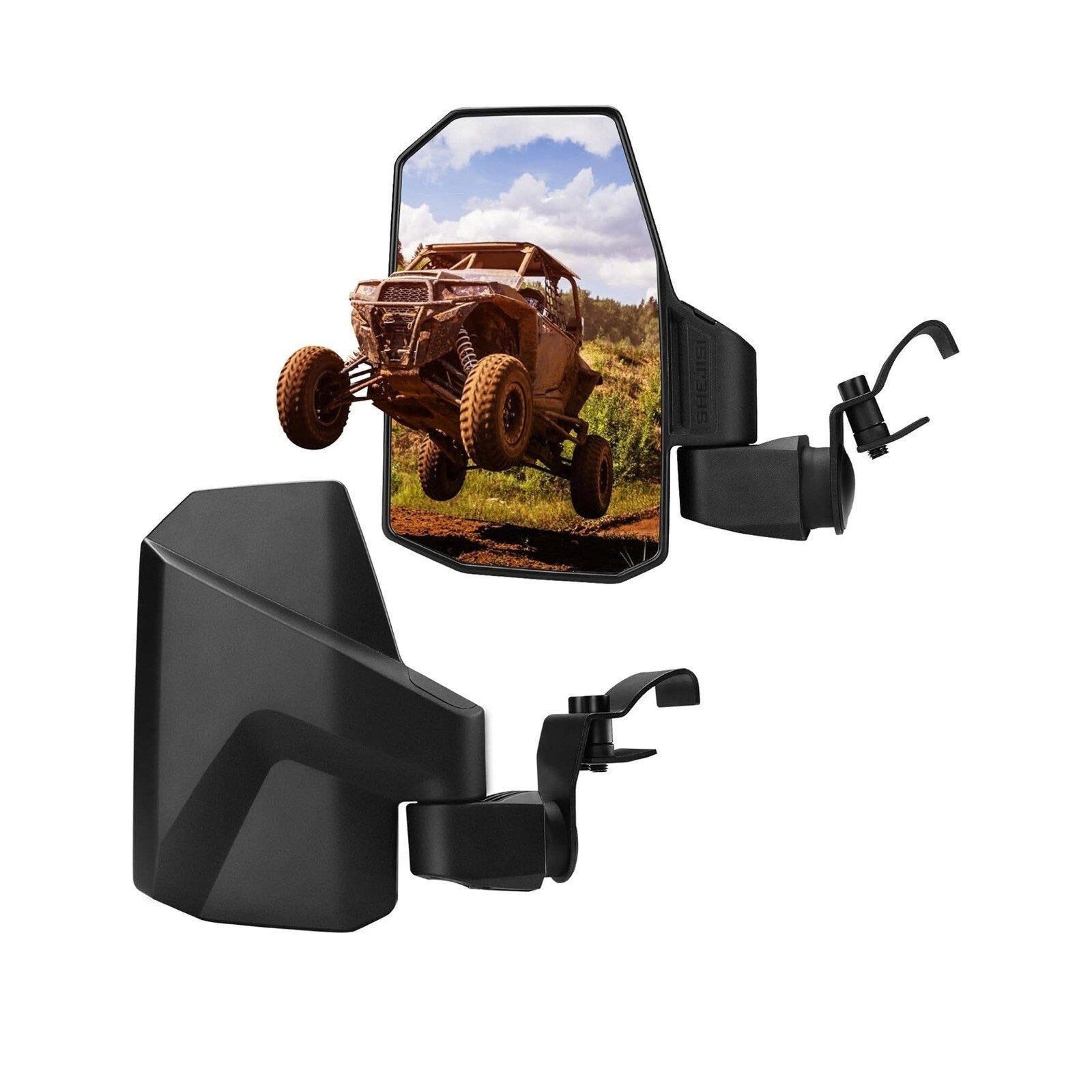 Polaris, Can-am, Side Mirrors, Universal, The Spring Back Feature
