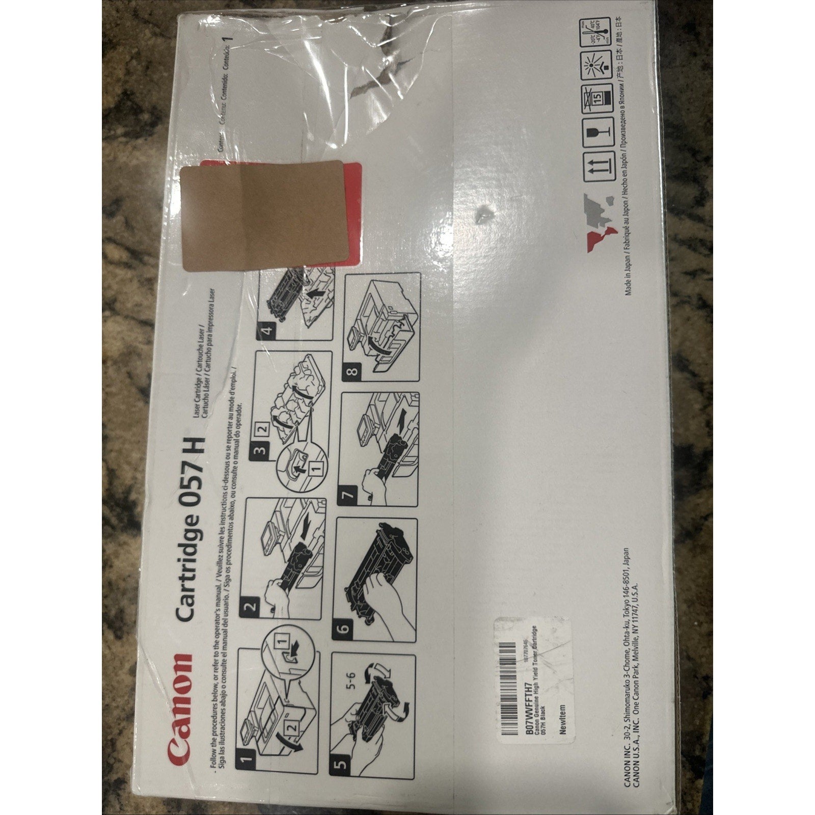 Canon 057H (3010C001) High Yield Toner (Sealed Damaged Box)