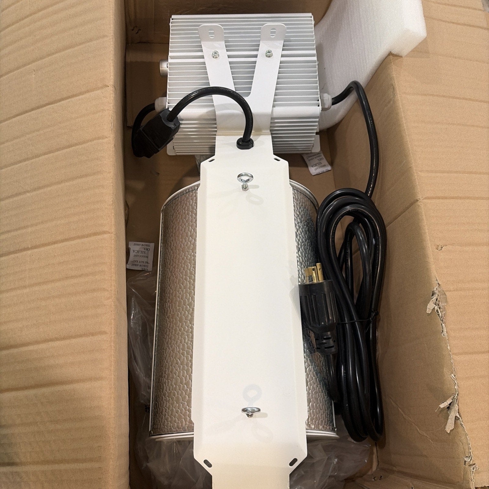 iPower 1000W HID Grow Light System Ballast Reflector Hood Kit HPS MH No Bulb