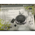 IOGEAR GVS881: 8 Port Video Switch w/Remote NEW. Open Box ORIG TAG