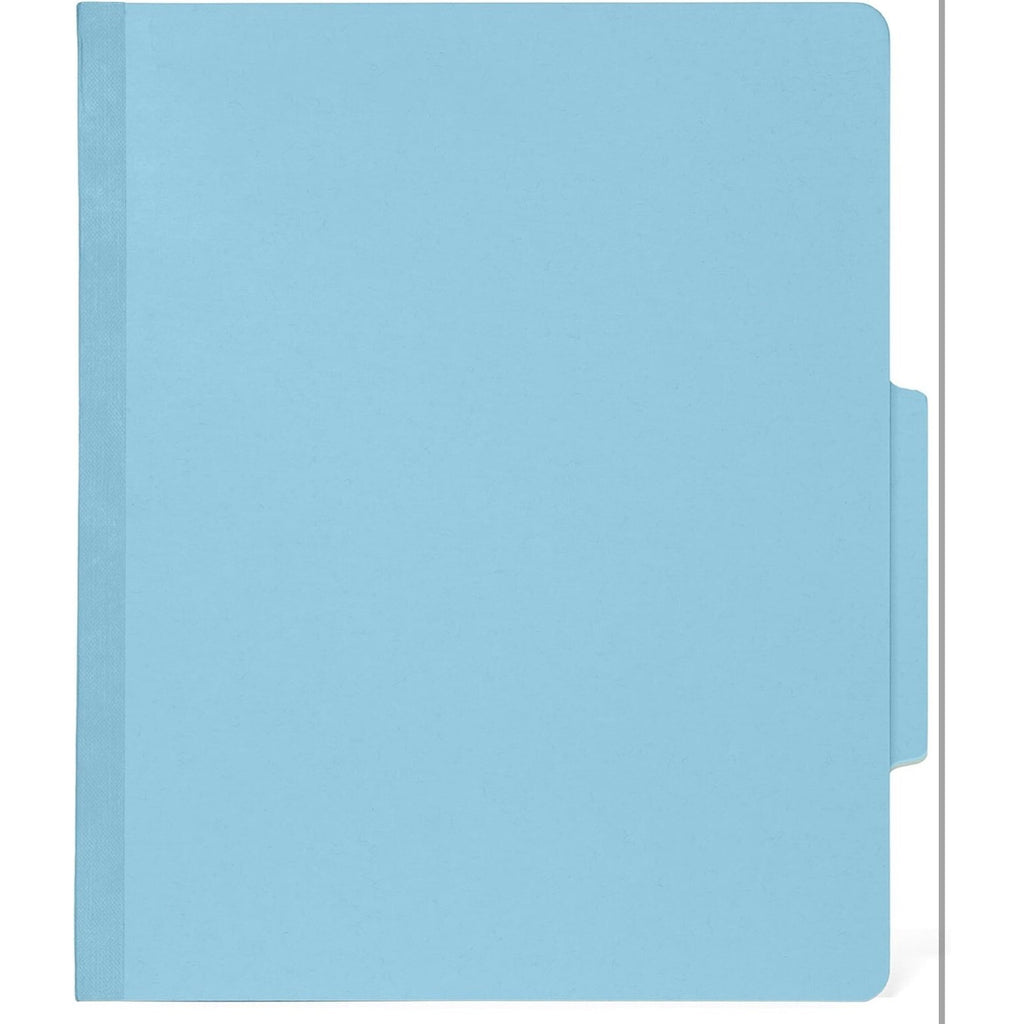 Blue Summit Supplies 10 Blue Classification Folders with 2 Dividers