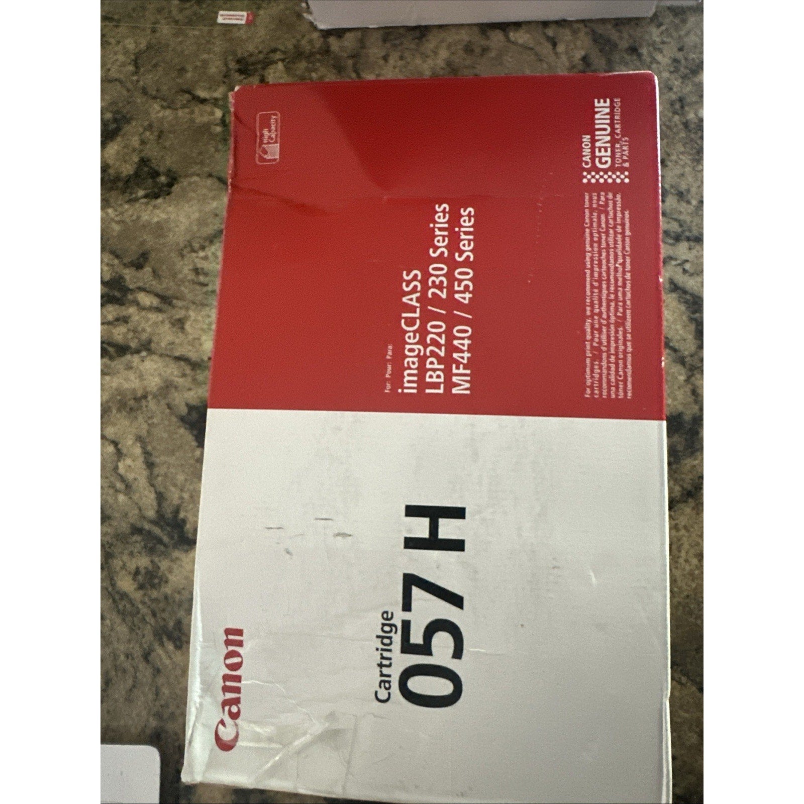 Canon 057H (3010C001) High Yield Toner (Sealed Damaged Box)