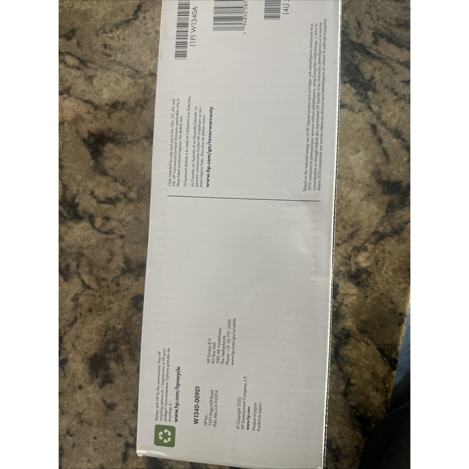 HP Genuine 134A W1340A Black Toner Cartridge for M209 MFP M234 MFP M235 Laser